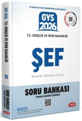 T.C. Gençlik ve Spor Bakanlığı Şef GYS Soru Bankası - Karekod Çözümlü - Data Yayınları