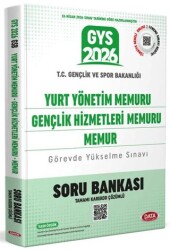 T.C. Gençlik ve Spor Bakanlığı Yurt Yönetim Memuru Gençlik Hizmetleri Memuru Memur Soru Bankası - Karekod Çözümlü - Data Yayınları