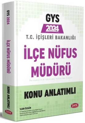 T.C. İçişleri Bakanlığı İlçe Nüfus Müdürü GYS Konu Anlatımlı - 1