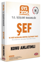 T.C. İçişleri Bakanlığı Şef ve VHKİ GYS Konu Anlatımlı - Data Yayınları