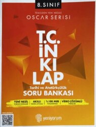 Yeniyorum Yayınları 8. Sınıf LGS Oscar Serisi T.C. İnkılap Tarihi ve Atatürkçülük Soru Bankası - Yeniyorum Yayınları