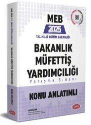 MEB Bakanlık Müfettiş Yardımcılığı Konu Anlatımlı - Data Yayınları