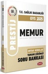 2025 T.C. Sağlık Bakanlığı Memur VHKİ Tamamı Çözümlü Soru Bankası - Data Yayınları