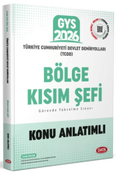 TCDD GYS Bölge Kısım Şefi Konu Anlatımlı - Data Yayınları