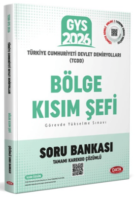 TCDD GYS Bölge Kısım Şefi Tamamı Karekod Çözümlü Soru Bankası - 1