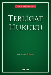 Tebligat Hukuku - Seçkin Yayıncılık