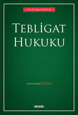Tebligat Hukuku - 1