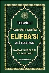 Tecvidli Kur`an-ı Kerim Elifba`sı 053 - Huzur Yayınevi