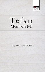 Tefsir Metinleri 1-2 - Eğitim Yayınevi - Bilimsel Eserler