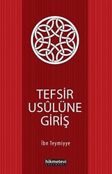 Tefsir Usulüne Giriş - Hikmetevi Yayınları