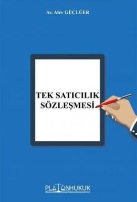 Tek Satıcılık Sözleşmesi - 1