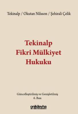 Tekinalp Fikri Mülkiyet Hukuku - 1
