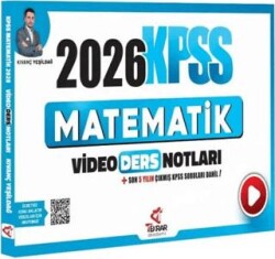 2026 KPSS Matematik Video Ders Notları - Tekrar Akademi Yayınları