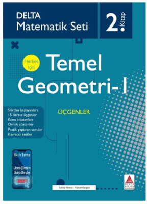 Delta Kültür Yayınevi Matematik Seti 2 Herkes İçin Temel Geometri-I - 1