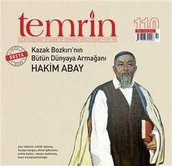 Temrin Düşünce ve Edebiyat Dergisi Sayı: 110 Aralık 2020 - Temrin Dergisi