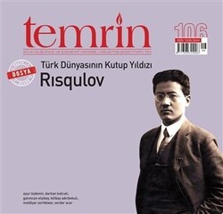 Temrin Düşünce ve Edebiyat Dergisi Sayı: 106 Ağustos 2020 - Temrin Dergisi
