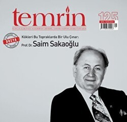 Temrin Düşünce ve Edebiyat Dergisi Sayı: 125 Mayıs - Haziran 2022 - Temrin Dergisi