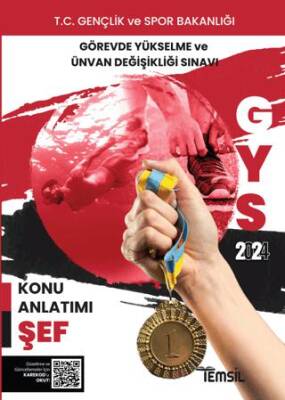 Temsil Kitap Görevde Yükselme ve Ünvan Değişikliği Sınavı Şef - 1