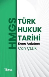 HMGS Türk Hukuk Tarihi Konu Anlatımı - Temsil Kitap