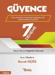 Temsil Kitap İcra Müdürlüğü ve Müdür Yardımcılığı Sınavlarına Hazırlık 7 Deneme - Temsil Kitap