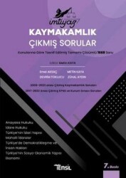 Temsil Kitap İmtiyaz Kaymakamlık Çıkmış Sorular - 1