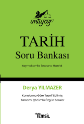 Temsil Kitap İmtiyaz Tarih Soru Bankası - Temsil Kitap