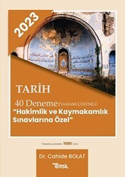 Temsil Kitap KPSS Tarih Tamamı Çözümlü 40 Deneme - Temsil Kitap