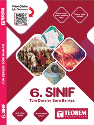 Teorem Yayıncılık 6. Sınıf Tüm Dersler Soru Bankası - 1