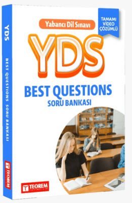 Teorem Yayıncılık YDS Best Questions Soru Bankası - Tamamı Video Çözümlü - 1