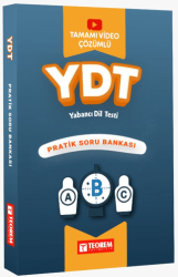 Teorem Yayıncılık YDT Pratik Soru Bankası - Tamamı Video Çözümlü - Teorem Yayıncılık