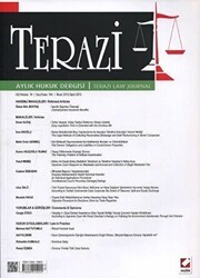 Terazi Aylık Hukuk Dergisi Sayı:104 Nisan 2015 - Seçkin Yayıncılık
