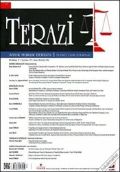 Terazi Aylık Hukuk Dergisi Sayı:117 Mayıs 2016 - Seçkin Yayıncılık