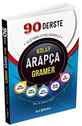 90 Derste Türkçe Açıklamalı Kolay Arapça Gramer - Tercih Akademi Yayınları