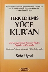 Terk Edilmiş Yüce Kur`an - Arıtan Yayınevi
