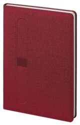 Termo Deri Defter 2425 - Kırmızı - Halk Kitabevi