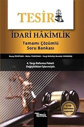 Tesir İdari Hakimlik Tamamı Çözümlü Soru Bankası - Temsil Kitap