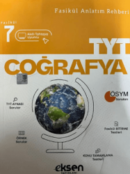 Test Okul Yayınları TYT Coğrafya Fasikül Anlatım Rehberi 7`li - Test Okul Yayınları