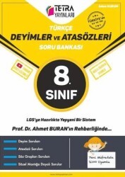 8. Sınıf Türkçe Deyimler Ve Atasözleri Soru Bankası - Tetra Yayınları