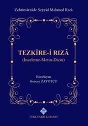 Tezkire-i Rıza - Türk Tarih Kurumu Yayınları