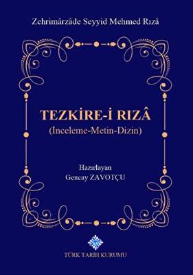 Tezkire-i Rıza - 1