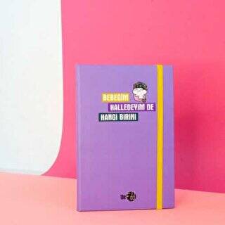 The Edd Lastikli Defter 14x20 Bebeğim Halledeyim de Hangi Birini - 1