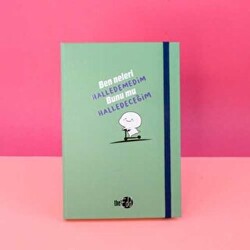 The Edd Lastikli Defter 14x20 Ben Neleri Halledemedim Bunu mu Halledeceğim - The Edd