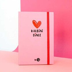 The Edd Lastikli Defter 14x20 Kalbini Dinle - The Edd