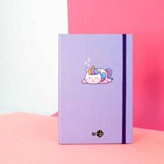 The Edd Lastikli Defter 14x20 Unicorn Sleep - 1
