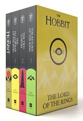 The Hobbit and The Lord of the Rings Boxed Set 4 Kitap - HarperCollins