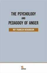 The Psychology and Pedagogy Of Anger - Kriter Yayınları