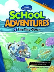 The Tiny Ocean +CD School Adventures 3 - e-future