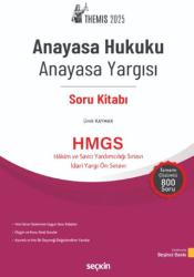 THEMIS – Anayasa Hukuku – Anayasa Yargısı Soru Kitabı - Seçkin Yayıncılık