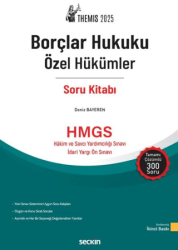 THEMIS –Borçlar Hukuku Özel Hükümler Soru Kitabı - Seçkin Yayıncılık