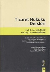 Ticaret Hukuku Dersleri - Dora Basım Yayın